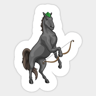 Horse Archer Bow Sticker